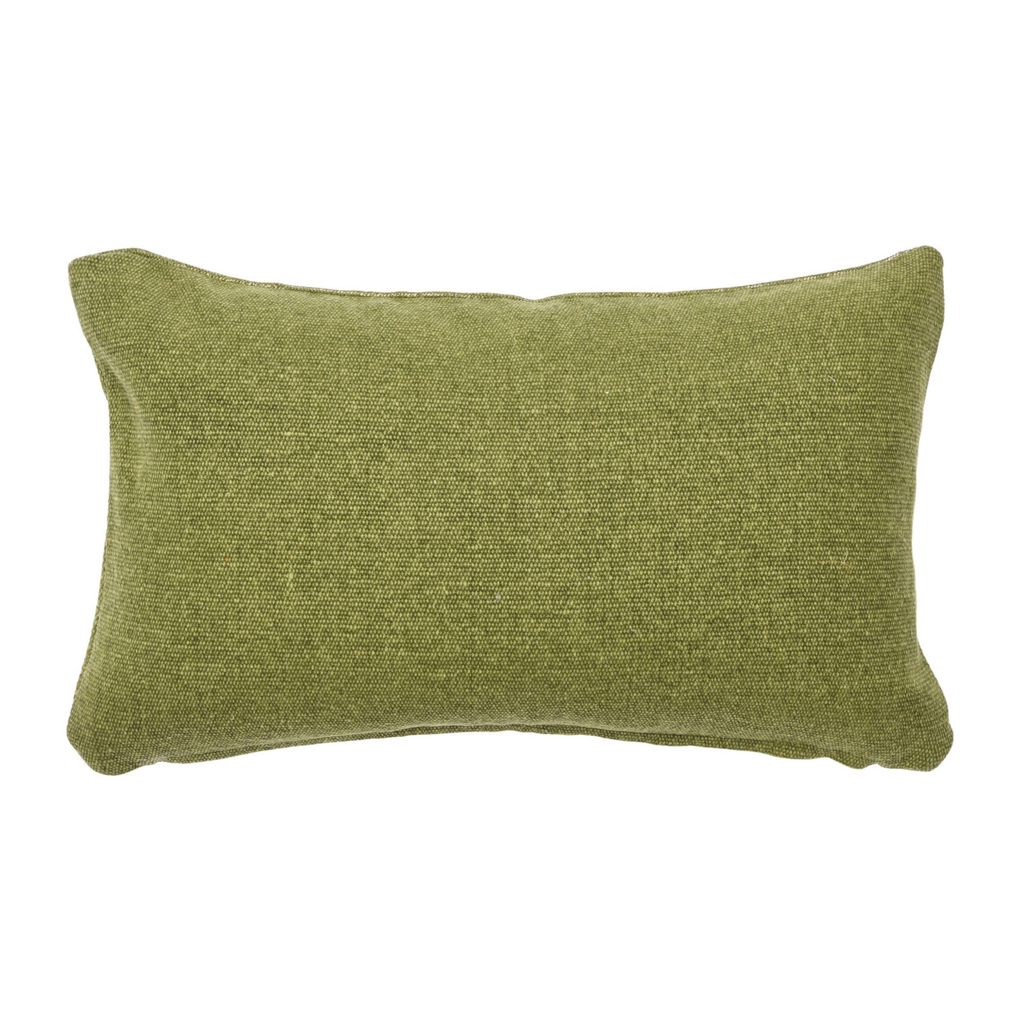 Hello Honey® 20'' x 12" Woven Canvas Lumbar Pillow Cover